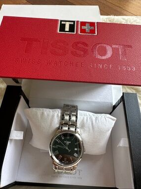 Brand New Men’s Tissot Silver Stainless Steel Watch.
